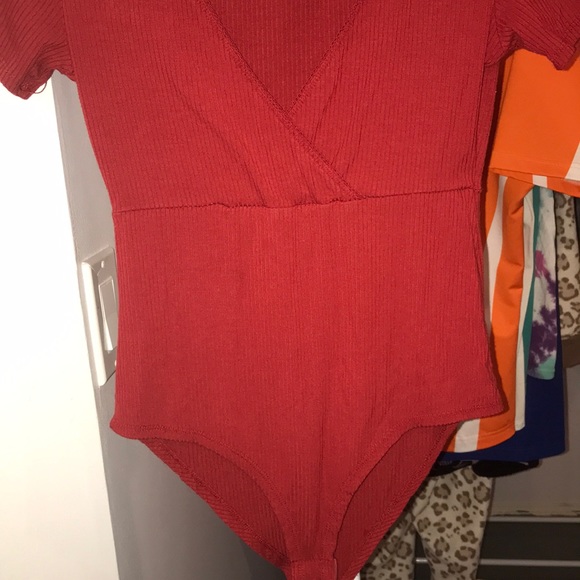 Red Bodysuit - Picture 3 of 3